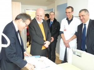 Inauguration de l'unité de médecine aiguë polyvalente